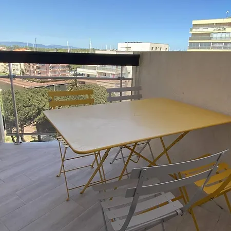דירה Deux-pieces Renove Mediterranee, Climatisation, Parking, Proche - Fr-1-750-78 קאנט אן רוסיון