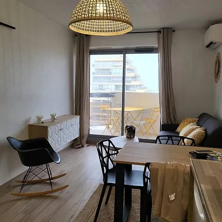 דירה Deux-pieces Renove Mediterranee, Climatisation, Parking, Proche - Fr-1-750-78 *